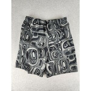 Eddie Bauer‎ Shorts Swim Trunks Mens MEDIUM Mesh Lined Beach Board Tribal Bold